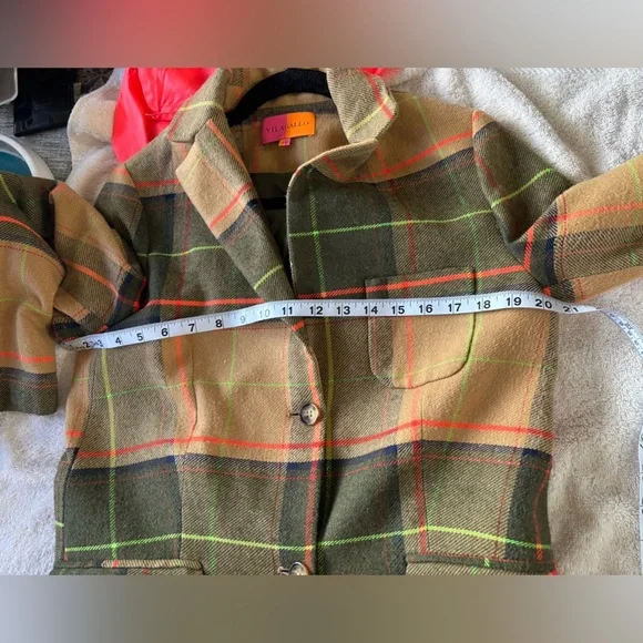 Antrhropologie Vilagallo Multicolor Plaid - Picture 6 of 16